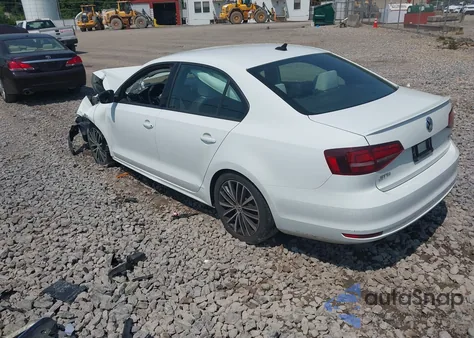 2016 Volkswagen Jetta 1.8T Sport from USA, damaged, VIN 3VWD17AJ3GM343582